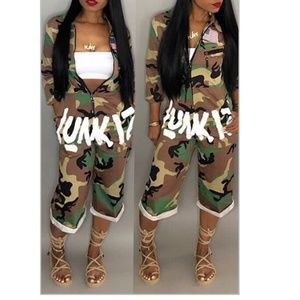 "Junkie" Camouflage Jumpsuit